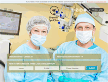 Tablet Screenshot of bremeneyeclinic.com